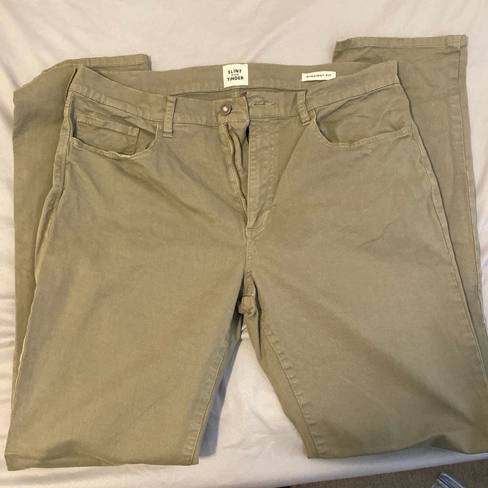 Huckberry Men's Khaki Chinos